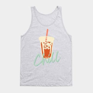 Iced Coffee and Chill Tank Top